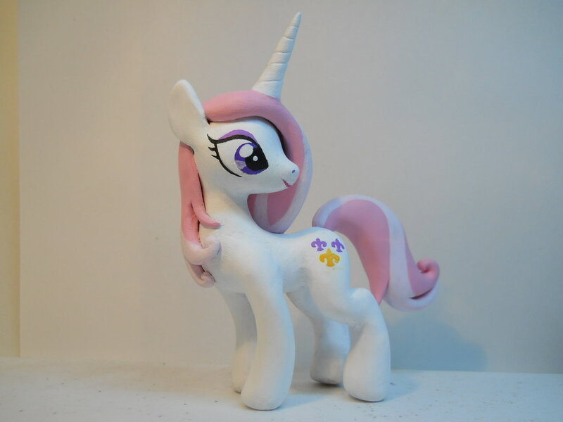 Size: 1024x768 | Tagged: artist:earthenpony, craft, custom, derpibooru import, fleur-de-lis, irl, photo, safe, sculpture, solo, toy