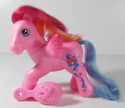 Size: 696x600 | Tagged: safe, derpibooru import, twilight pink, pegasus, pony, comb, g3, toy