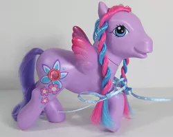 Size: 754x600 | Tagged: safe, derpibooru import, pegasus, pony, braid, g3, ribbon, toy, windy wisp