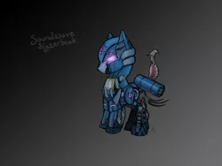 Size: 2400x1800 | Tagged: safe, artist:poniesofthekeene, derpibooru import, ponified, pony, fall of cybertron, laserbeak, soundwave, transformers