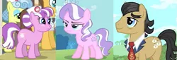 Size: 627x214 | Tagged: safe, derpibooru import, screencap, diamond tiara, doctor horse, doctor stable, filthy rich, nurse coldheart, nurse snowheart, nurse sweetheart, earth pony, pony, family appreciation day, read it and weep, the cutie pox, family, female, filly, jossed, male, mare, stallion, theory