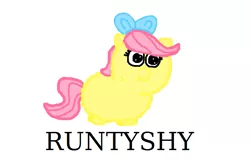 Size: 755x487 | Tagged: derpibooru import, fluffy pony, fluffy pony original art, fluffyshy, fluttershy, runt, safe