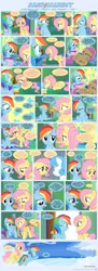 Size: 1024x2812 | Tagged: safe, artist:sorcerushorserus, derpibooru import, fluttershy, lightning bolt, rainbow dash, white lightning, pegasus, pony, comic:dash academy, braces, comic, crying, cute, female, filly, frown, love letter, mare, note, pigtails, room, sad, shyabetes, worried, younger