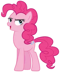 Size: 7200x8567 | Tagged: safe, artist:discorded, derpibooru import, part of a set, pinkie pie, games ponies play, absurd resolution, bedroom eyes, crystal empire cheer meme, simple background, solo, transparent background, vector