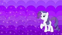 Size: 2732x1536 | Tagged: artist:jamesg2498, derpibooru import, rarity, safe, sparkles, vector, wallpaper