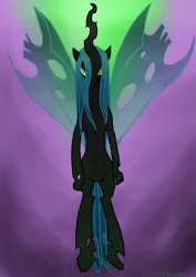 Size: 1280x1810 | Tagged: 30 minute art challenge, artist:exceldamage, changeling, changeling queen, derpibooru import, female, queen chrysalis, safe