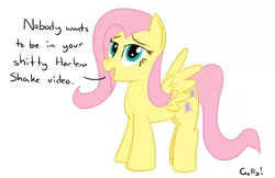 Size: 1239x803 | Tagged: artist:rapidstrike, derpibooru import, fluttershy, harlem shake, safe, vulgar