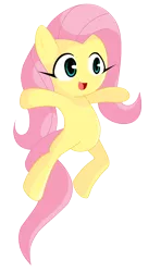 Size: 896x1512 | Tagged: artist:sauec, derpibooru import, fluttershy, safe, simple background, smiling, solo, transparent background