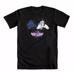 Size: 1000x1000 | Tagged: safe, derpibooru import, official, princess celestia, princess luna, twilight sparkle, twilight sparkle (alicorn), alicorn, pony, clothes, merchandise, shirt, t-shirt, welovefine