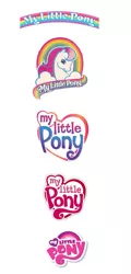 Size: 489x1018 | Tagged: comparison, derpibooru import, g1, g2, g3, g3.5, g4, light heart, logo, my little pony, my little pony logo, rainbow, safe