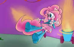 Size: 1280x809 | Tagged: safe, artist:tixolseyerk, derpibooru import, pinkie pie, equestria girls