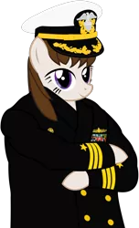 Size: 978x1607 | Tagged: all-american girl, artist:totallynotabronyfim, clothes, derpibooru import, dress uniform, fanfic art, navy, oc, oc:dj martinez, safe, uniform, united states navy, unofficial characters only, usn, us navy