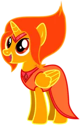 Size: 3600x5621 | Tagged: safe, artist:artitsmagic, derpibooru import, ponified, alicorn, pony, adventure time, flame princess, simple background, transparent background, vector