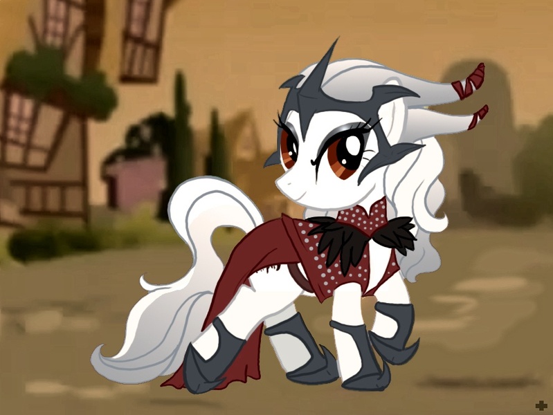 Size: 888x667 | Tagged: safe, artist:amazonmandy, derpibooru import, ponified, pony, dragon age, dragon age 2, flemeth