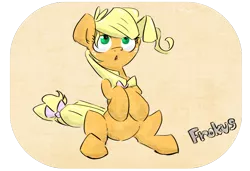 Size: 800x547 | Tagged: alternate hairstyle, applejack, artist:cider, derpibooru import, safe