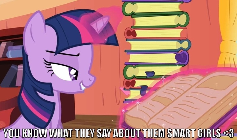 Size: 854x504 | Tagged: bedroom eyes, book, caption, derpibooru import, golden oaks library, image macro, spike at your service, suggestive, text, twilight sparkle