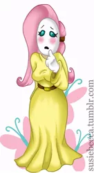 Size: 382x700 | Tagged: 30 minute art challenge, artist:susiebeeca, butterfly, clothes, cosplay, costume, cutie mark, derpibooru import, fluttershy, fluttershy guy, human, humanized, safe, shy gal, shy guy, super mario bros.