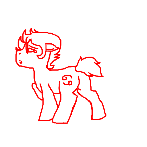 Size: 512x512 | Tagged: safe, artist:voltrathelively, derpibooru import, ponified, pony, butt, homestuck, kankri vantas, plot