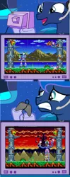 Size: 512x1288 | Tagged: beau, crying, derpibooru import, dynamite headdy, exploitable meme, gamer luna, gamer meme, gatekeeper, headdy, heather, meme, nasty gatekeeper, obligatory pony, princess luna, safe, tv meme