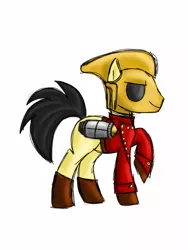 Size: 1536x2048 | Tagged: safe, artist:icollectluck, derpibooru import, idw, ponified, pony, helmet, jetpack, the rocketeer, turbine