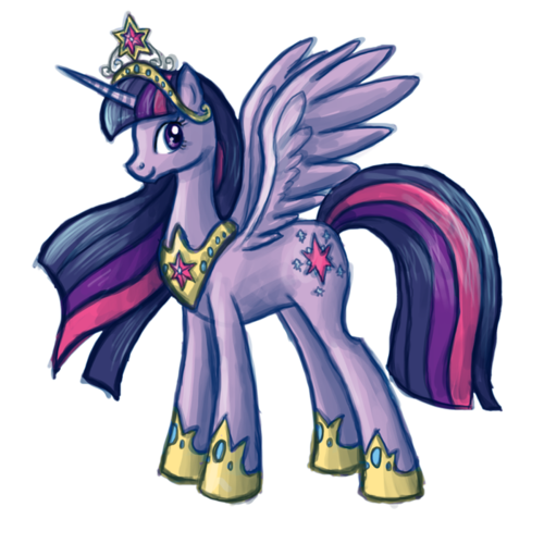 Size: 500x500 | Tagged: safe, artist:delthero, derpibooru import, twilight sparkle, twilight sparkle (alicorn), alicorn, pony, female, mare, solo