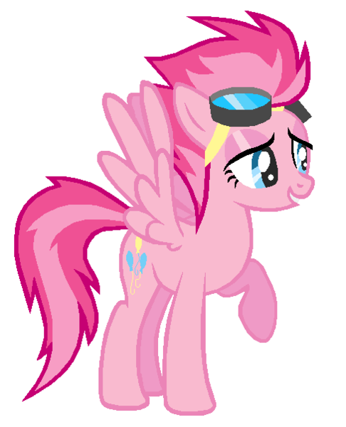 Size: 488x603 | Tagged: artist:durpy, colored, color edit, derpibooru import, edit, pinkie pie, recolor, safe, spitfire