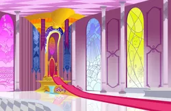 Size: 9262x6000 | Tagged: absurd resolution, artist:tamalesyatole, background, derpibooru import, hall, no pony, room, safe, stained glass, throne, throne room, vector