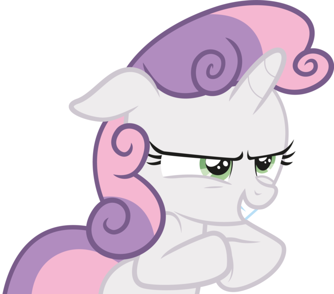 Size: 4353x3828 | Tagged: artist:the-crusius, derpibooru import, reaction image, safe, simple background, sweetie belle, transparent background, vector