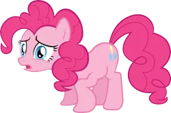 Size: 4537x3000 | Tagged: artist:the-crusius, derpibooru import, pinkie pie, reaction image, safe, simple background, transparent background, vector