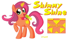 Size: 900x511 | Tagged: artist:quarium, derpibooru import, oc, safe, shimmy shine, unofficial characters only