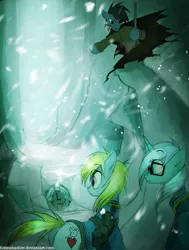 Size: 679x900 | Tagged: artist:foxinshadow, cover, cover art, crossover, derpibooru import, fallout equestria, fallout equestria: pure hearts, fanfic, fanfic art, fanfic cover, oc, safe