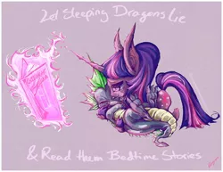 Size: 946x730 | Tagged: artist:makingartwiththatstupidwolf, derpibooru import, safe, spike, twilight sparkle