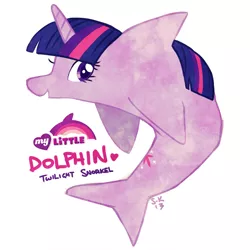 Size: 1000x1000 | Tagged: artist:jopiter, derpibooru import, dolphin, maybe salmon, safe, solo, species swap, twilight sparkle