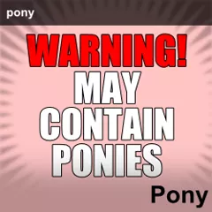 Size: 250x250 | Tagged: safe, derpibooru import, pony, captain obvious, department of redundancy department, meta, shaped like itself, spoilered image joke, you don't say