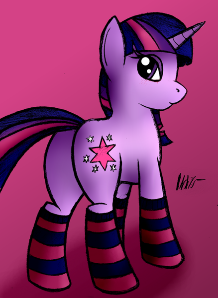 Size: 1600x2191 | Tagged: artist:halfirepony, butt, clothes, derpibooru import, flank, plot, socks, solo, striped socks, suggestive, twilight sparkle