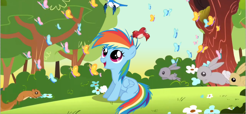 Size: 1024x474 | Tagged: artist:dacowta, derpibooru import, female, filly, magical mystery cure, rainbow dash, safe