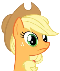 Size: 1343x1602 | Tagged: applebuck season, applejack, artist:dacowta, derpibooru import, faic, safe, simple background, solo, transparent background, vector