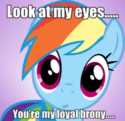 Size: 900x873 | Tagged: brony, bronybait, derpibooru import, eye, eyes, hypnosis, pet, rainbow dash, safe, stare