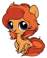 Size: 241x300 | Tagged: safe, artist:ponymonster, derpibooru import, oc, oc:peanut bucker, unofficial characters only, earth pony, pony, simple background, solo