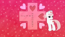 Size: 2732x1536 | Tagged: artist:jamesg2498, cutie mark, derpibooru import, nurse redheart, safe, sparkles, vector, wallpaper