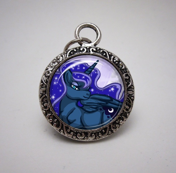 Size: 1000x981 | Tagged: artist:sapphireiceangel, derpibooru import, jewelry, pendant, pregnant, princess luna, safe