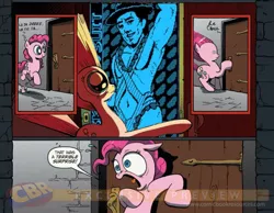 Size: 900x700 | Tagged: comic, derpibooru import, exploitable meme, la-mulana, meme, obligatory pony, pinkie pie, suggestive, surprise door