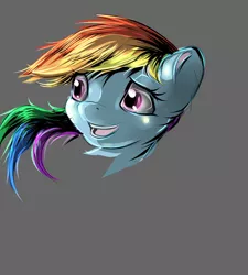 Size: 1024x1138 | Tagged: safe, artist:72-hours-remain, derpibooru import, rainbow dash, happy, head, sketch