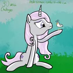 Size: 1000x1000 | Tagged: 30 minute art challenge, artist:stoner-spike, bird, derpibooru import, fleur-de-lis, safe, sitting, solo