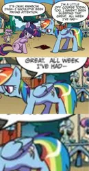 Size: 320x615 | Tagged: safe, derpibooru import, edit, idw, bon bon, lyra heartstrings, rainbow dash, sweetie drops, spoiler:comic05, comic, female, lesbian, lyrabon, shipping, zoom