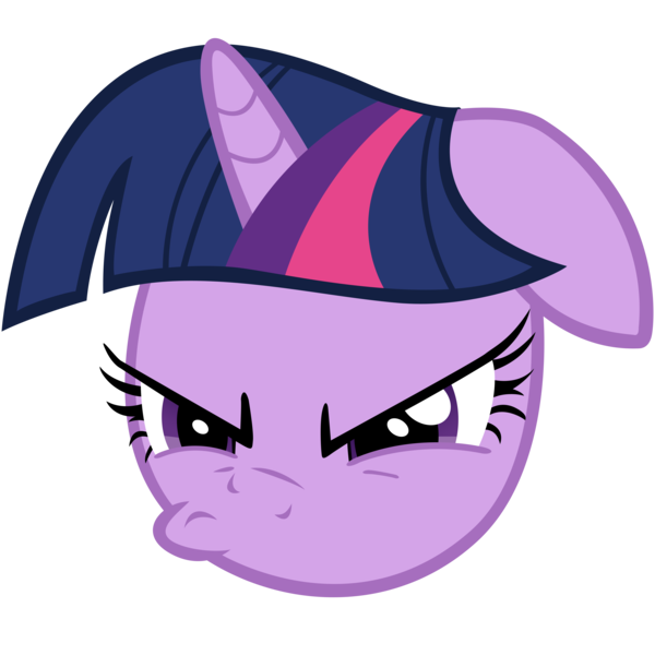 Size: 6000x6000 | Tagged: safe, artist:lazypixel, derpibooru import, twilight sparkle, pony, unicorn, a canterlot wedding, absurd resolution, angry, bust, grumpy, pouting, simple background, transparent background, twilight is not amused, unamused, unicorn twilight, upset, vector