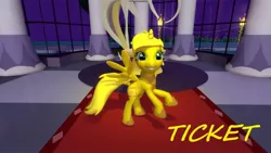 Size: 1920x1080 | Tagged: safe, artist:tyraka628, derpibooru import, oc, oc:ticket, unofficial characters only, alicorn, pony, 3d, alicorn oc, gmod, horn, solo, wings