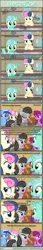 Size: 1063x6194 | Tagged: artist:tritebristle, berry punch, berryshine, blushing, bon bon, comic, comic:heartstrings, derpibooru import, lyra heartstrings, minuette, mocking, octavia melody, safe, sweetie drops, tsundere, twinkleshine