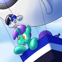 Size: 1200x1200 | Tagged: artist:rawr, balloon, balloon pony, derpibooru import, inflatable, inflatable pony, inflation, oc, safe, unofficial characters only