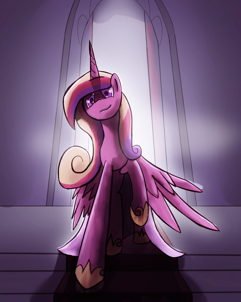 Size: 4000x5000 | Tagged: safe, artist:darkflame75, derpibooru import, princess cadance, alicorn, pony, female, mare, solo